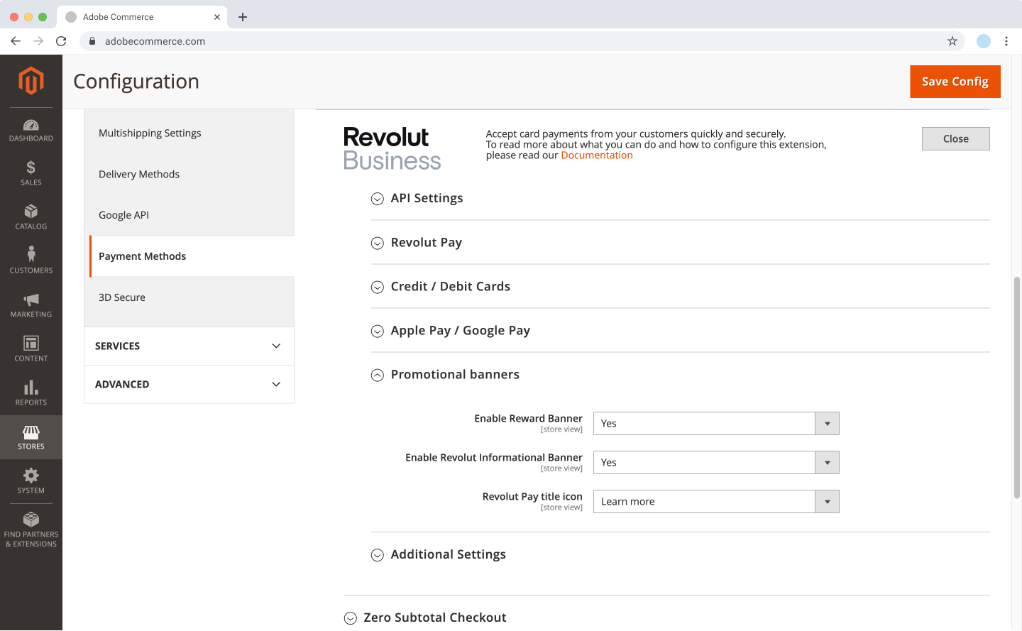 Adobe Commerce (Magento 2) - Promotional banners settings