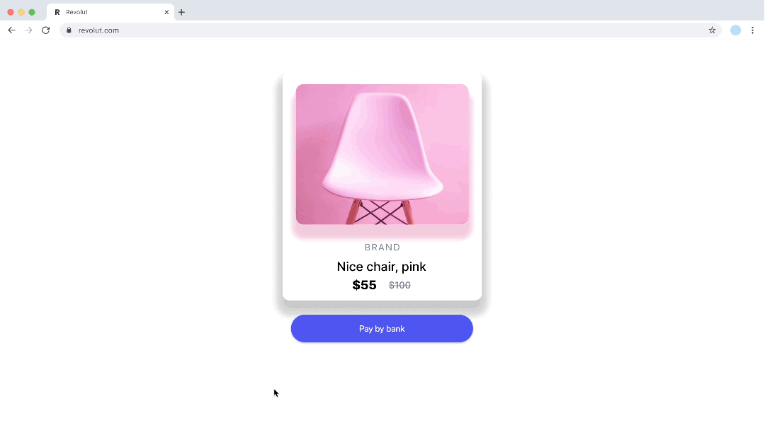 Pay by Bank - Web