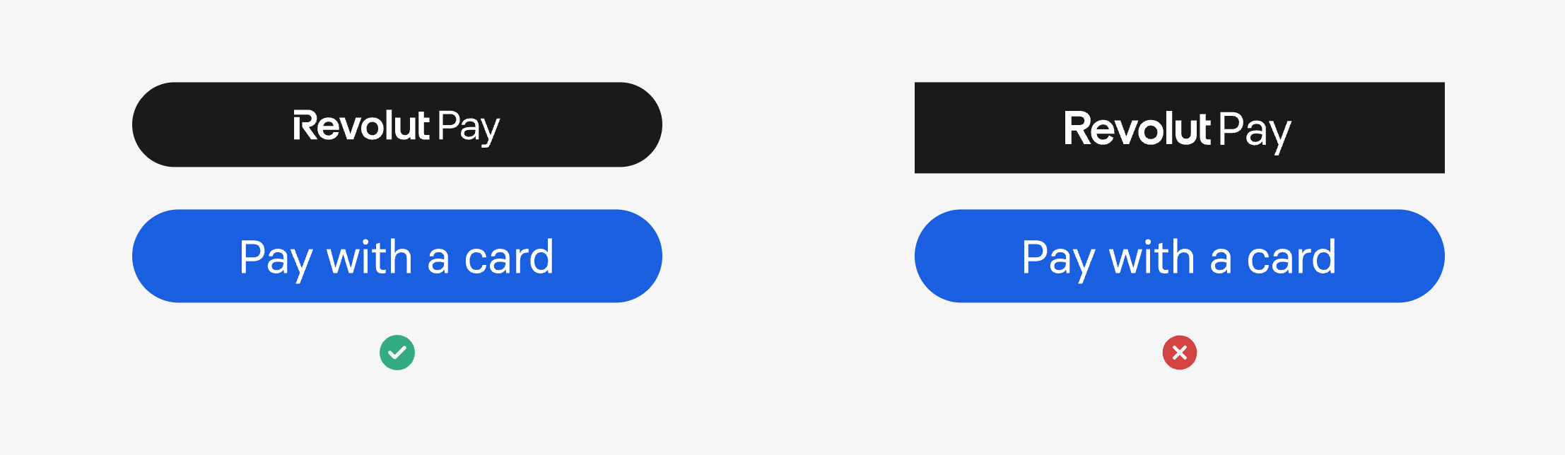 Radius comparison