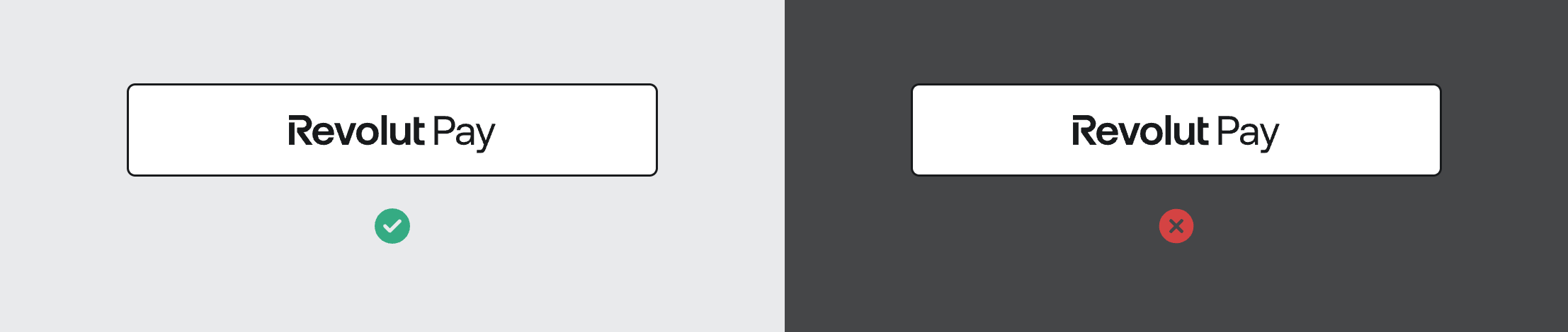 White button with border